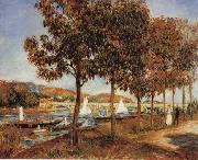 The Bridge at Argenteuil in Autunn renoir